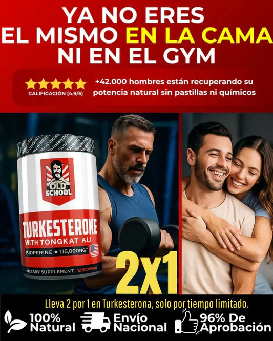 2x1 Turkesterone Premium Old School Labs ™