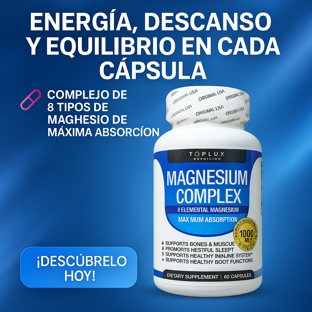 Magnesium Complex™ - Salud, Rendimiento y Bienestar