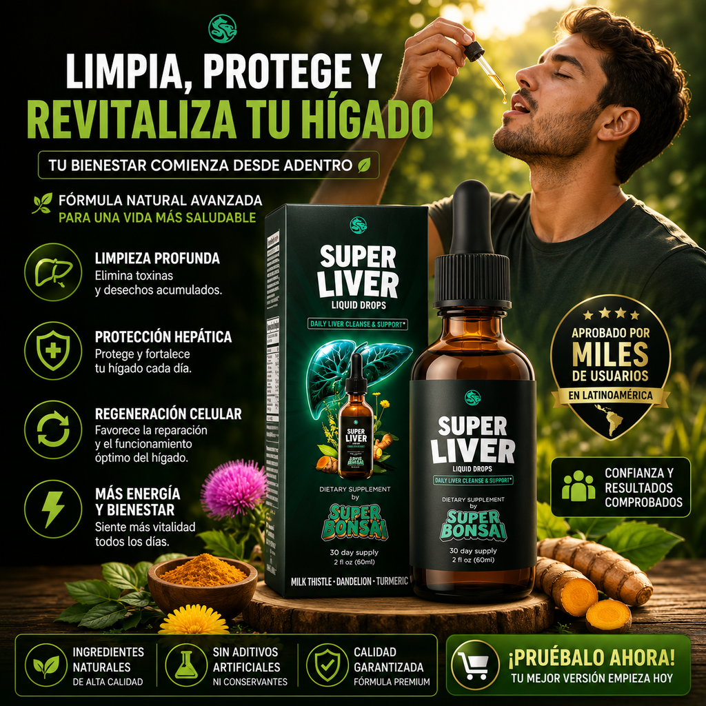 Super Liver™ - Salud y Vitalidad para tu hígado