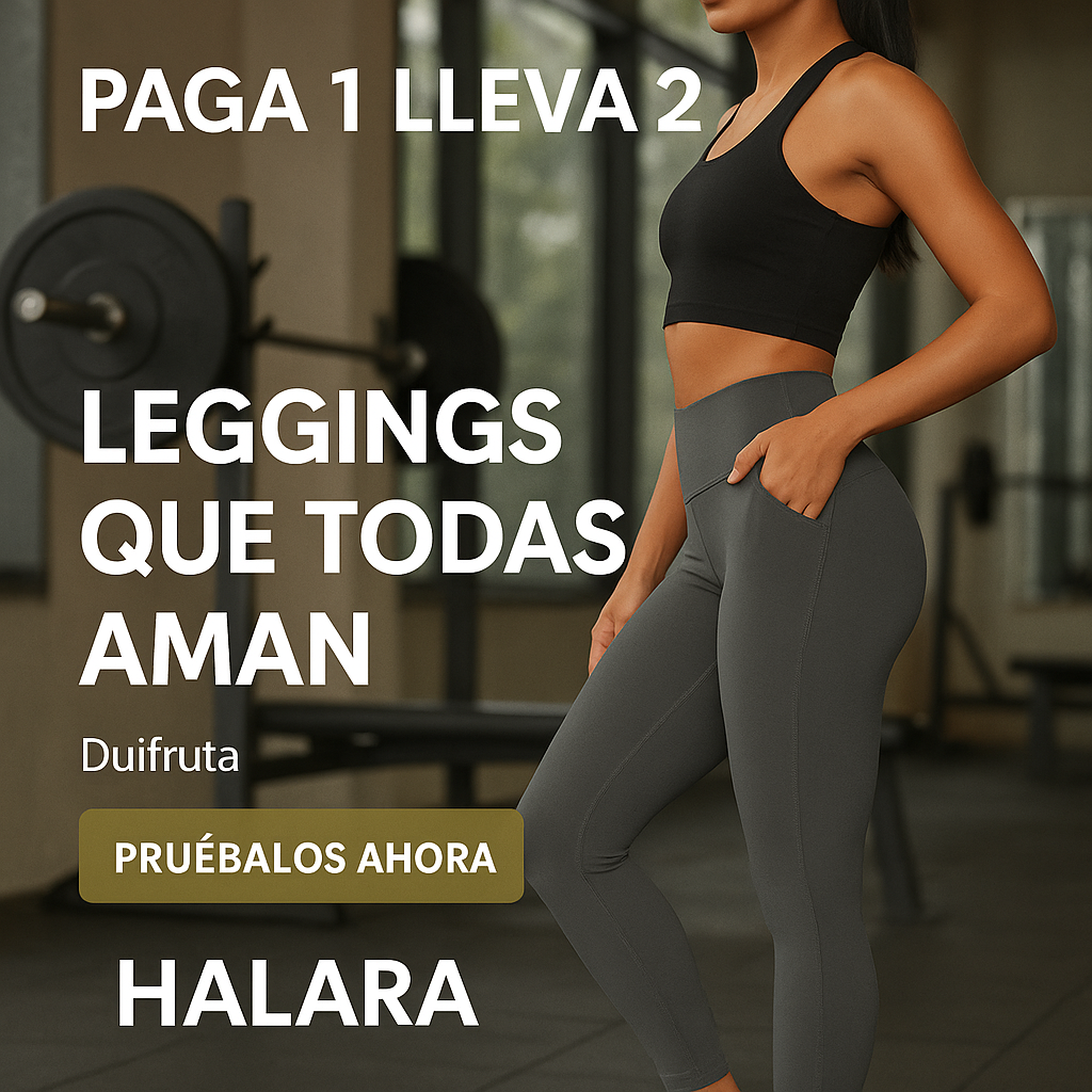 Pack x 2 - Halara leggins 🇺🇸 GRIS Y NEGRO
