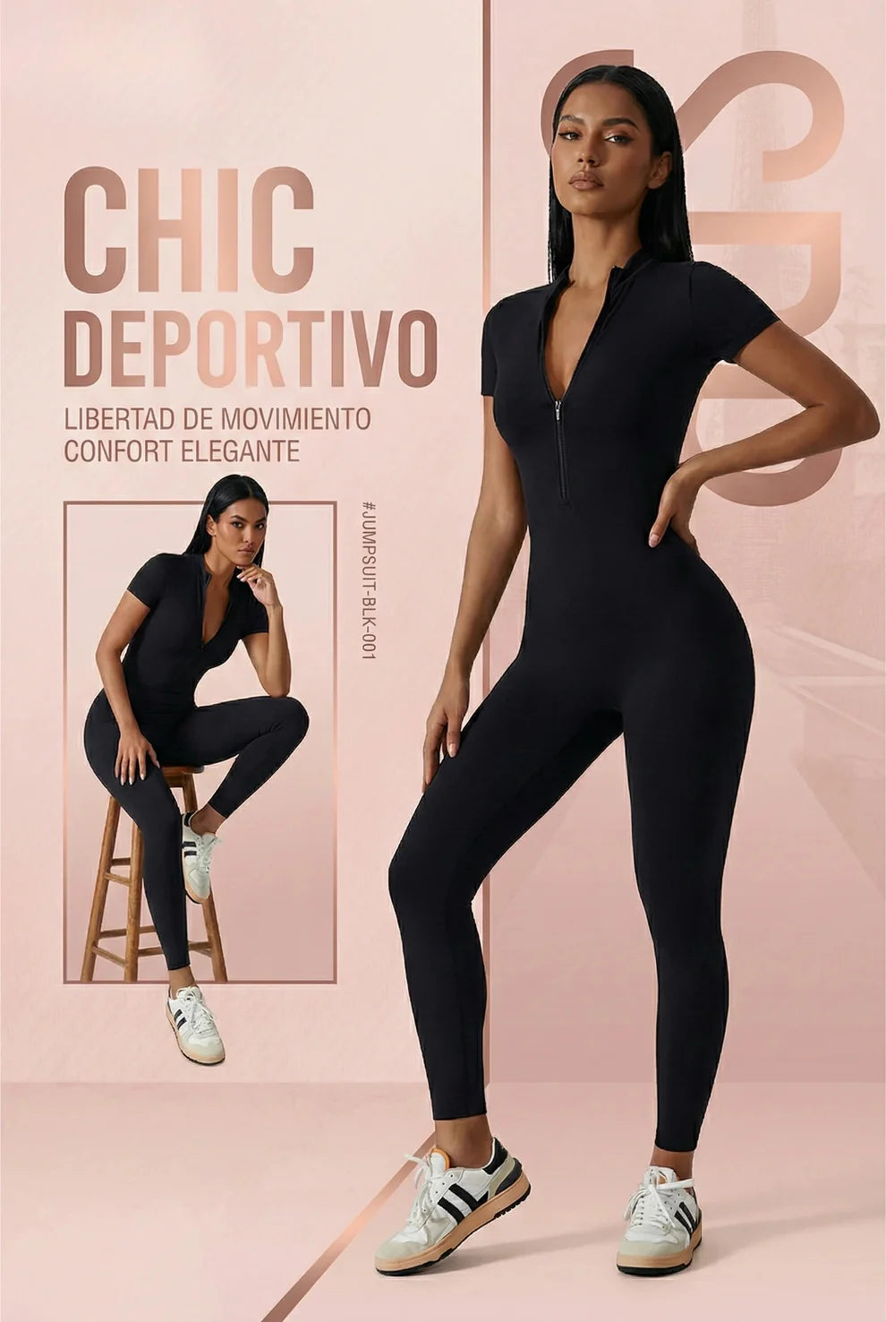 Enterizo Aura®  Color Negro - Despierta Miradas - OFERTA