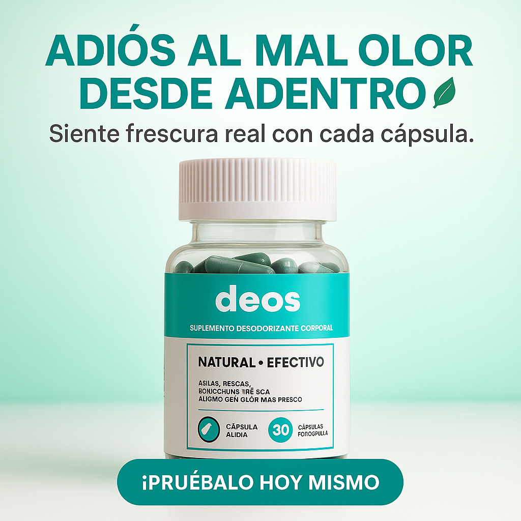 Deos™ Desodorante Corporal 100 % Natural