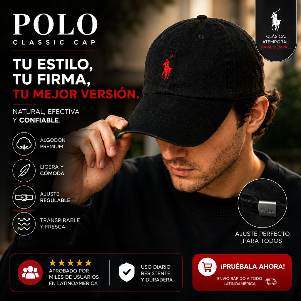 PACK X2 GORRAS POLO | Un Clásico que Eleva Cualquier Outfit