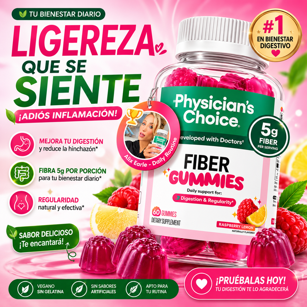 FIBER GUMMIES™ | La Inflamación está Arruinando Cómo Te Ves