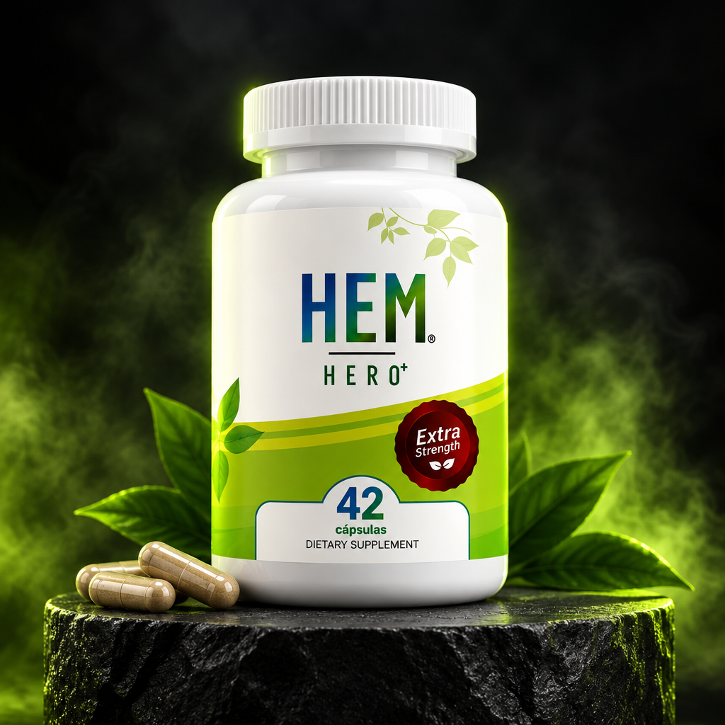HEM Hero+ Extra Strength 42 cápsulas
